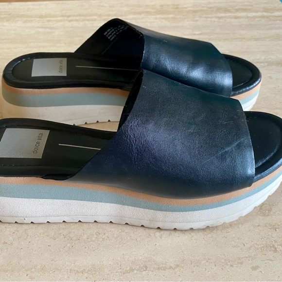 DOLCE VITA Milo Wedge Slip On Sandal | Size 6 - Picture 4 of 6